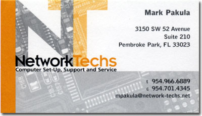 Network Techs - Computer setup, support and service